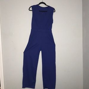 Sexy Royal Blue Jumpsuit